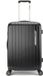 Decent PARADISO Middenmaat koffer 66x40x25 - Middelmaat trolley - Lichtgewicht koffer - Reiskoffer - Veilig TSA Cijferslot – Zwart