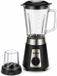 TIROSS Blender 500 W met glazen kan 1,5 l, 2 snelheden, pulseerstand en meegeleverde koffiemolen