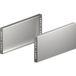 Rittal VX 8660.082 8660082 Sockelblende acier inoxydable 2 pc.