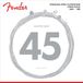 Fender 9050L Flatwound Stainless Steel Bassnaren (40-100) Light