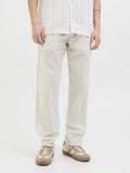 JACK&JONES JPSTKANE SUMMER LINEN BLEND JOGGER SN Heren Broeken XS Feather Gray