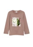 s.Oliver Shirt bruin / groen / zilver