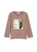 s.Oliver Shirt bruin / groen / zilver