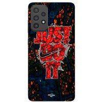 Nike Coque Pour Samsung Galaxy A72 Nike just do it rouge Maniacase