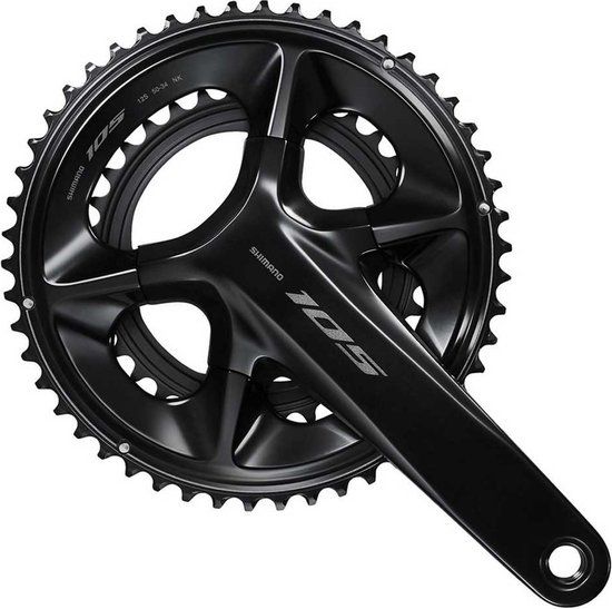Shimano Fc-r7100 Crankstel Zwart 172.5 mm / 50/34t