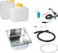 London 12V système d'eau, mini-cuisine, 354x325x150mm, cuisine de camping, unité de cuisine, kit