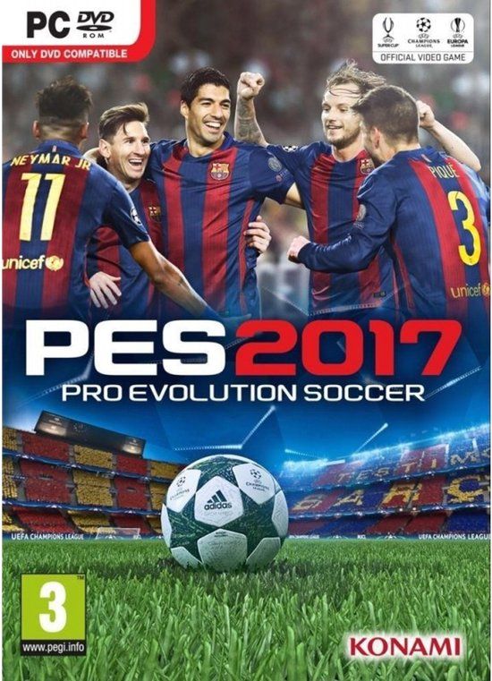 Konami Pro Evolution Soccer 2017 - Standard Edition - DVD-ROM - Windows