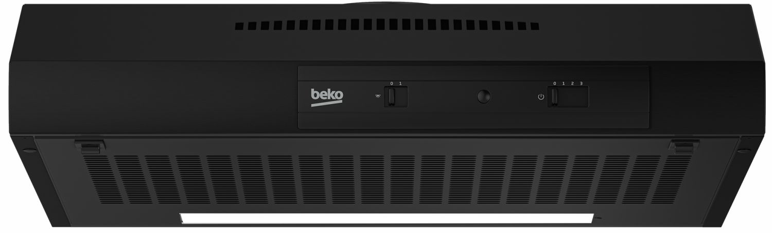 Beko HNS61212XH - Inbouw afzuigkap - Zwart - 295 m³/uur