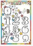 IL MIO PRIMO LIBRO DEI NUMERI DA COLORARE