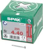 ABC-Spax Spax Spaanplaatschroef CK Verzinkt Torx 4.0 x 40 - 200 stuks