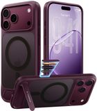 Torras Ostand L1 Guardian Back Cover for Apple iPhone 18 Pro Max / iPhone 17 Pro Max - Purple