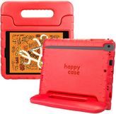 HappyCase Kinder Tablethoes Geschikt voor Apple iPad Mini 1/2/3/4/5 | Kindvriendelijke Hoes | Beschemhoes | Kinderhoes | met Handvat en Standaard | Rood