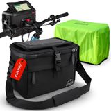 OEM Borgen KLICKfix stuurtas smartphone - Waterafstotende en ruime fiets stuurtas 6 L - Fietstas stuur ebike - Fietstas mobiele telefoon
