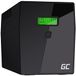 Green Cell RTII UPS Rack Online 1500VA/900W met LCD-Display