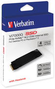 Verbatim Vi7000G PCIe NVMe M.2 SSD 4 TB De ultieme gamingoplossing