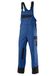 BP Tuinbroek BP 2431-820-1332-60n, Stretch Bretels met Clipbevestigingen, 320,00 g/m², Koningsblauw/Zwart, 60n
