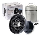 Bellissima Diffon Supreme Deluxe Heteluchtdiffuser voor krullend haar, keramiek met keratine-technologie, XL-diffuser, 3 temperaturen + ionisator, voorzichtig drogen, beauty bag