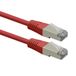 ROLINE Patchkabel Cat.6 (klasse E), PoE, S/FTP (PiMF), rood, 7 m