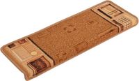 vidaXL Trapmatten zelfklevend 15 st 65x21x4 cm beige