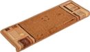 vidaXL Trapmatten zelfklevend 15 st 65x21x4 cm beige