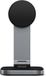 Satechi 2-in-1 inklapbare Qi2 draadloze oplader – USB-C aansluiting – Tot 15W laadsnelheid – Compact en lichtgewicht - Grijs