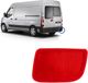 Merkloos / Sans marque Achterbumper Reflector - Linker Achterlicht - Veiligheid Verkeer - Specifieke Voertuigcompatibiliteit - 10.9 x 6.7 x 2.9 cm - Rood
