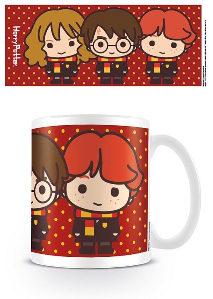 Harry Potter Kawaii Harry Ron Hermione - Mok