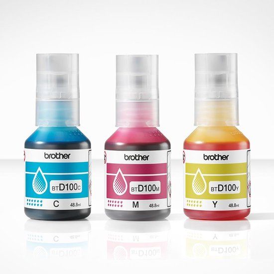 Brother BTD100CLVAL C/M/Y Ink Value Pack