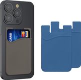 kwmobile Stick-On Card Holder for Phone (Set of 3)