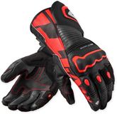 REV'IT! Argon 3 geperforeerde motorhandschoenen - Maat XL - Leer Rood/Zwart