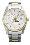 ORIENT STRETTO CORE 2026-OR-RA-AK0312S30B Heren Polshorloge Automatisch Saffierglas Wit Goudkleurig/Zilverkleurig Staal