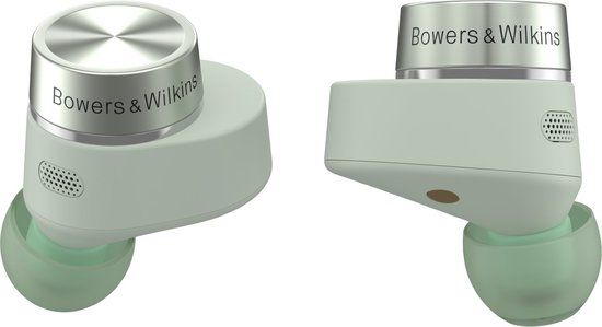 Bowers & Wilkins PI5 S2 - Sage Green - Bluetooth oordopjes met Noise Cancelling