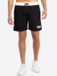 Lonsdale Thorpe strandshort, normale pasvorm, katoen, zwart/wit, maat L