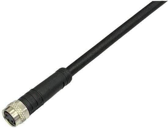 BKL Electronic 2700001 Sensor/actuator aansluitkabel M8 Aantal polen (sensoren): 3 Koppeling, recht 5 m 1 stuk(s)