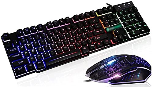 XYLXJ Gaming-toetsenbord en 104-toetsen waterdicht en duurzaam licht (kleur: zwart) (zwart) toetsenbord kopen? Kieskeurig.nl helpt je kiezen