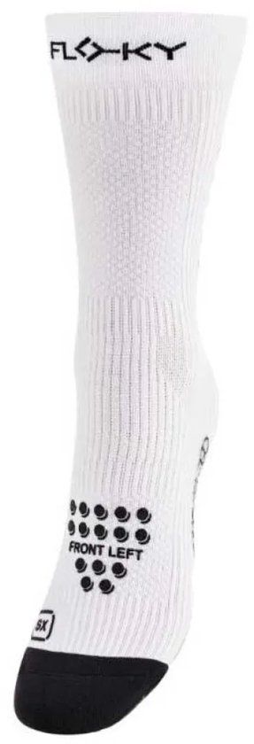 Floky Coffinardi & Delpanno Industries Srl Floky S-Mash 3D Sokken - Sportswear - Wit - Katoen - Maat 36-39 - Unisex