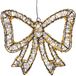 Lumineo Classic warm 500 Micro-LED strik frame zwart 38 x 34 cm