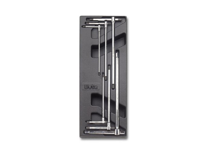 Beta T68 Harde voorgevormde inzetbakken met assortiment gereedschap - 024240068