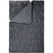 LIVARNO® Housse de couette réversible ajustée en microfibre satin, 140 x 200 cm. (gris foncé)