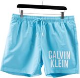 Calvin Klein Medium Drawstring Heren Zwembroek - Blue Tide - Maat S