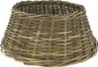 Naturn Christmas Spies Trading Duurzame Kerstboomhuls - ø 60 x 26 cm - Kerstboommand - Rotan Kerstboomvoet - Bruin