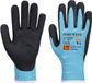 Portwest Claymore A667 AHR Snijbestendige Nitril Handschoen - Blauw/Zwart - XXL