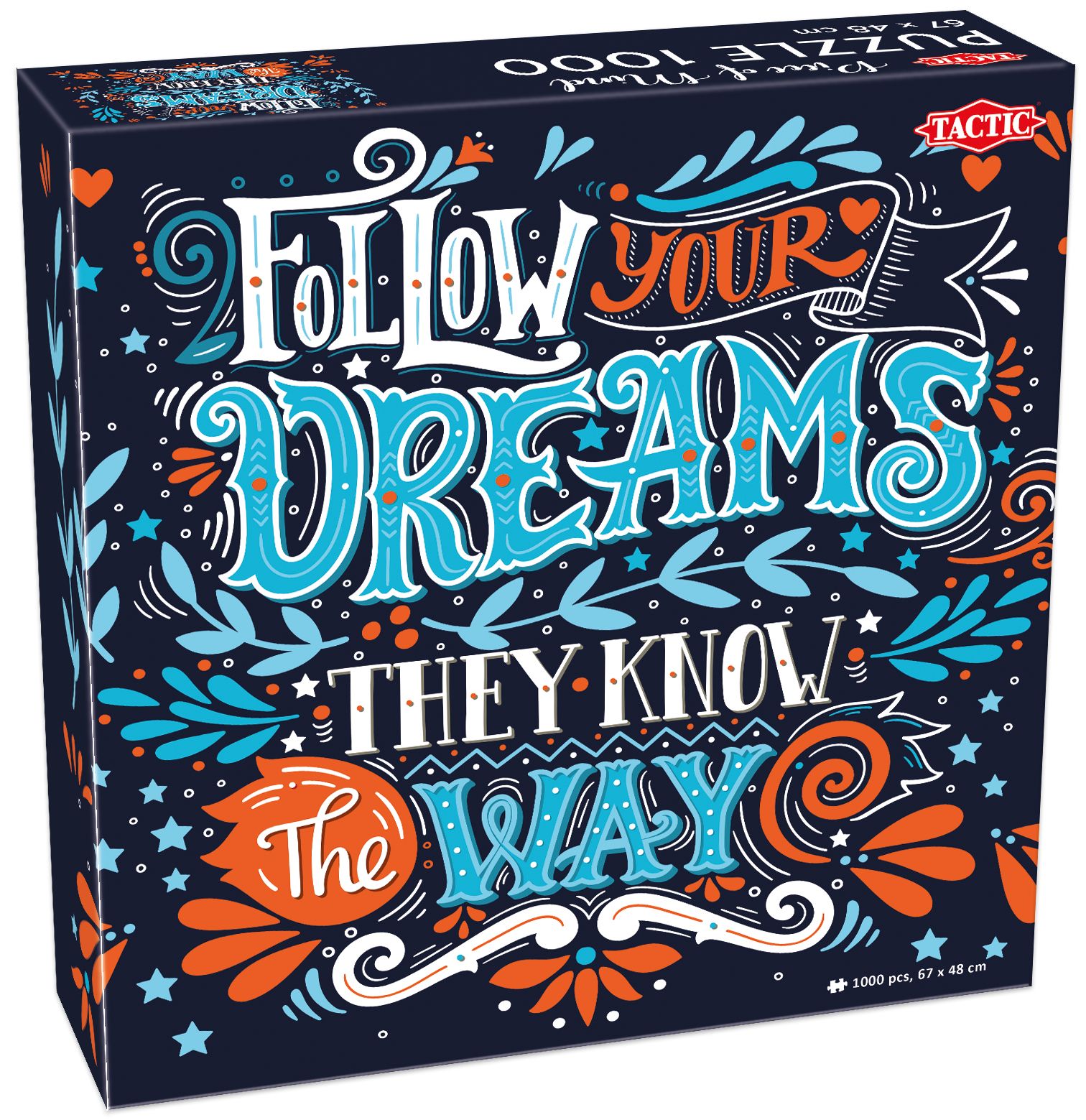 Tactic Follow Your Dreams - Puzzel - 1000 Stukjes