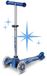 Micro Mini Micro step Deluxe Galaxy Glitter LED Blauw Kinderstep 2-6 jaar