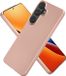 kwmobile telefoonhoesje geschikt voor Samsung Galaxy S26 - Hoesje voor smartphone - Back cover in metallic roségoud