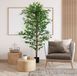 REDOM Plante artificielle Verte 180 cm
