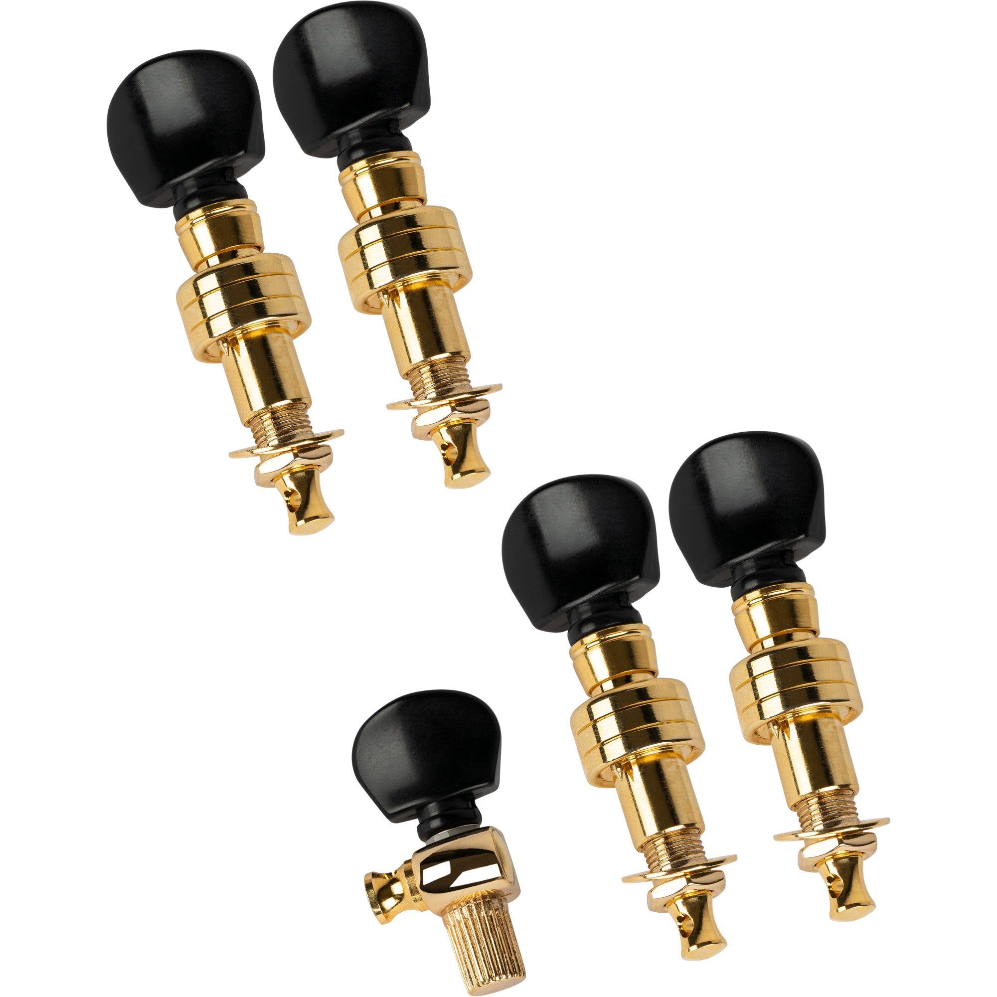 Ortega OTMBJDC-GO Banjo Tuning Machines - Gold