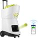 VEVOR Machine à balles de tennis, Lanceur de balles de tennis portable automatique, Lanceur d'entraînement pour 150 balles, Entraînement de tennis, 5 moteurs, Exercices multimodaux, Plus de 2 heures d'autonomie, Batterie rechargeable, Télécommande via application
