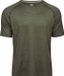 Tee Jays Men's CoolDry Tee Olive Melange 3XL
