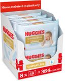 Huggies billendoekjes - Extra Care Sensitive - 384 babydoekjes (8 x 48 stuks) - 100% plastic vrij